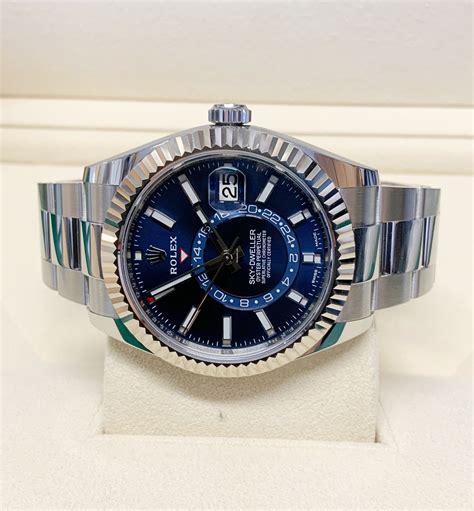 rolex sky dweller blue preis|Rolex Sky.